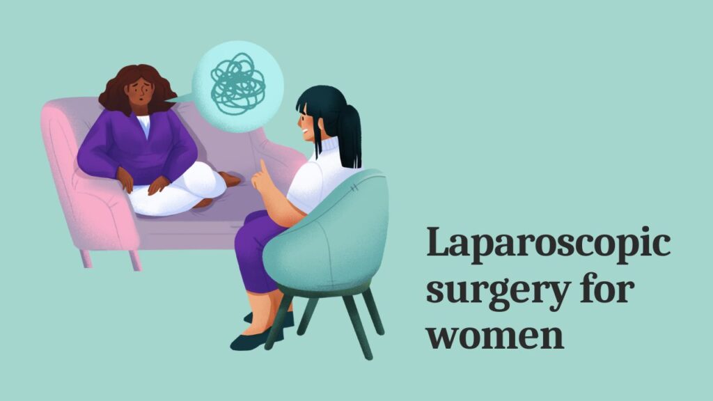 Laparoscopic surgery for women